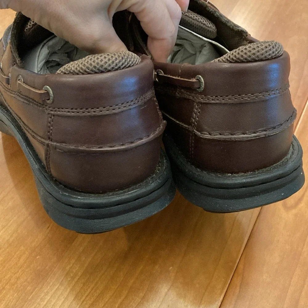 Sperry Men's Dark Brown Boat Shoes “Harpoon 2 Eye”